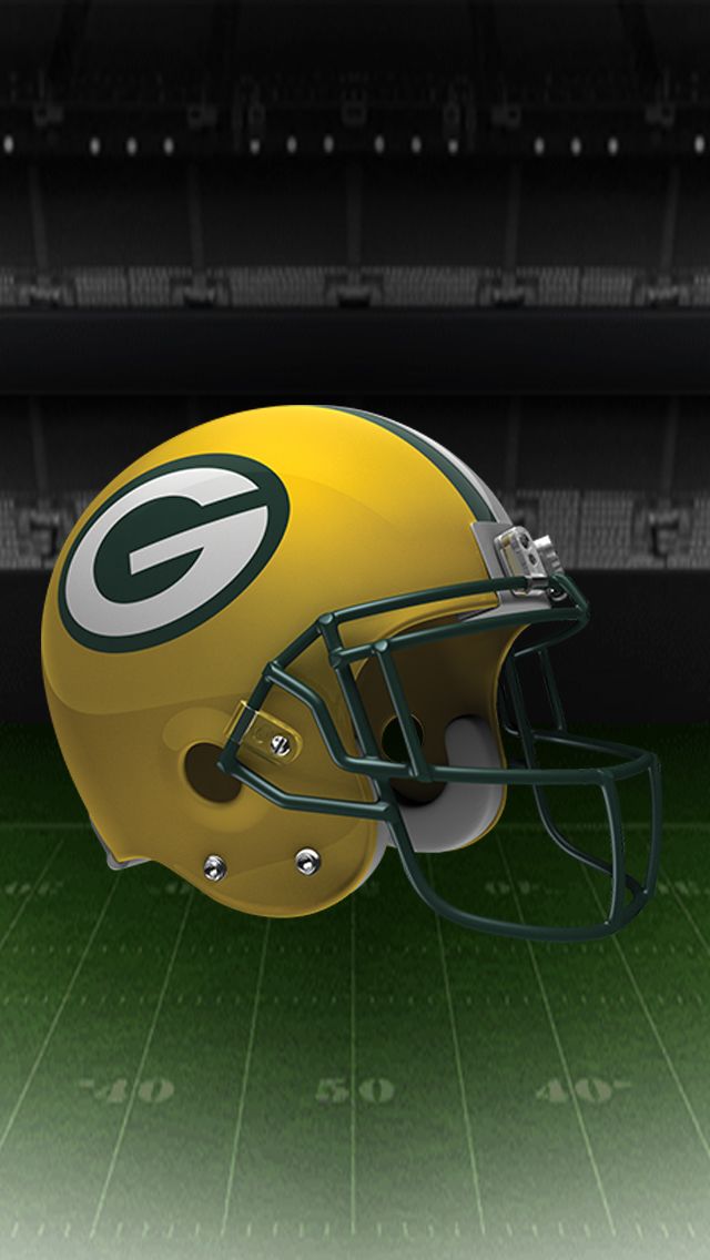 Green Bay Packers Helmet iPhone 5 Wallpaper (640x1136)