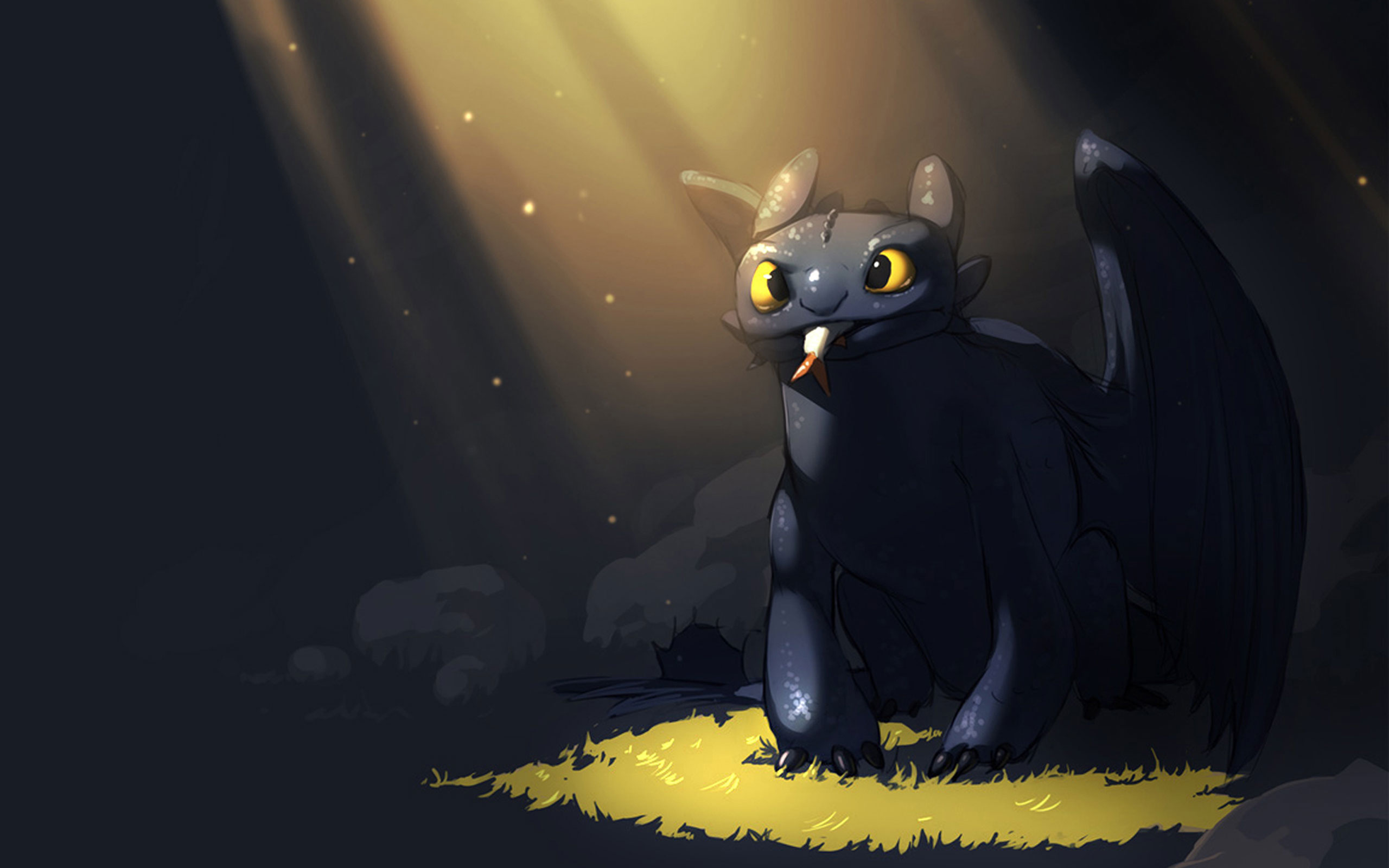Cute Pictures Of Toothless The Dragon - Wallpaper HD Wide