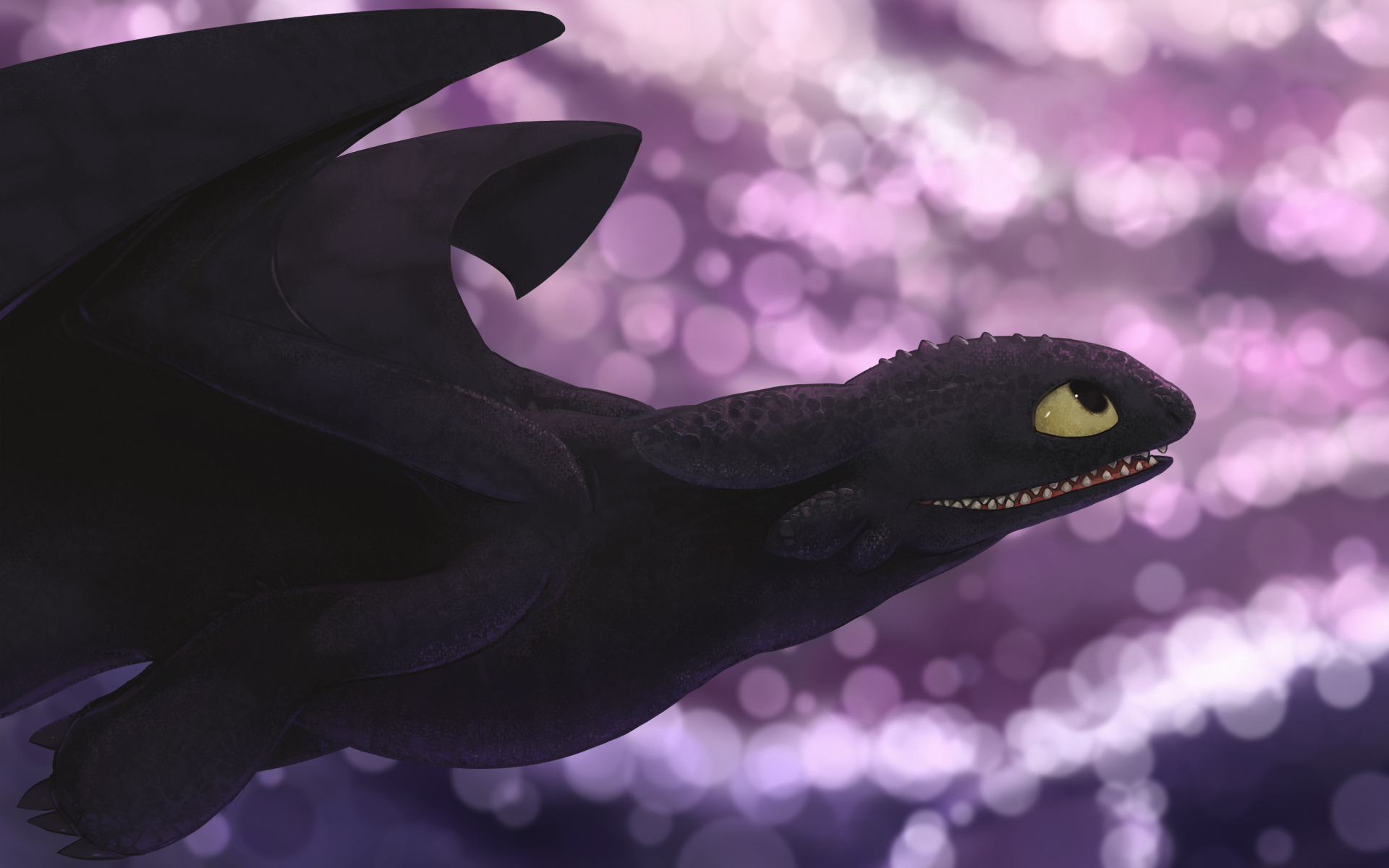 Toothless how to train your dragon wallpaper 1920x1200 15717