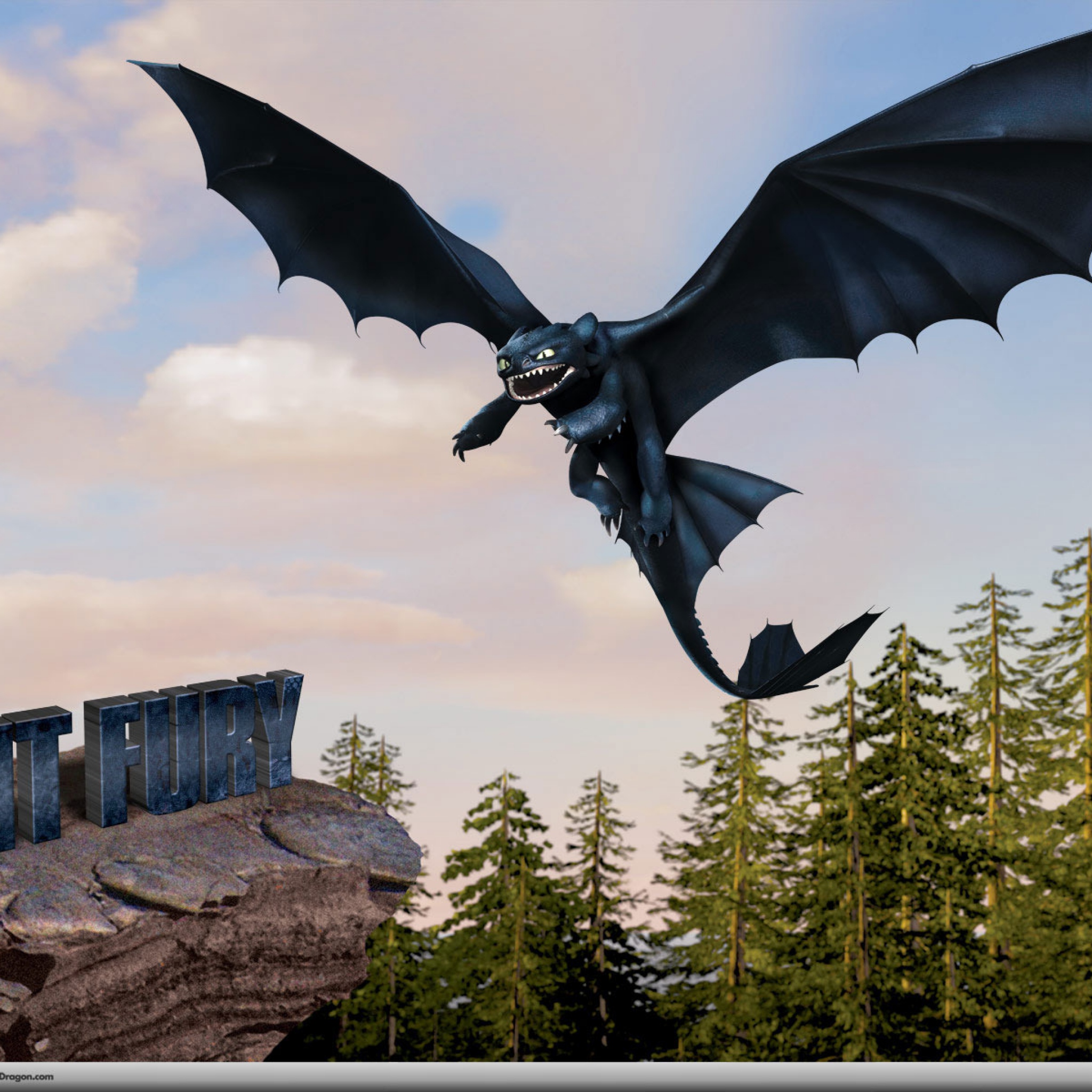 Download Wallpaper 2048x2048 How to train your dragon, Toothless ...