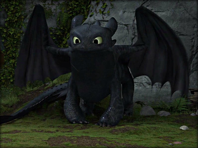 ★ Toothless ☆ - Toothless the Dragon Wallpaper (32987031) - Fanpop