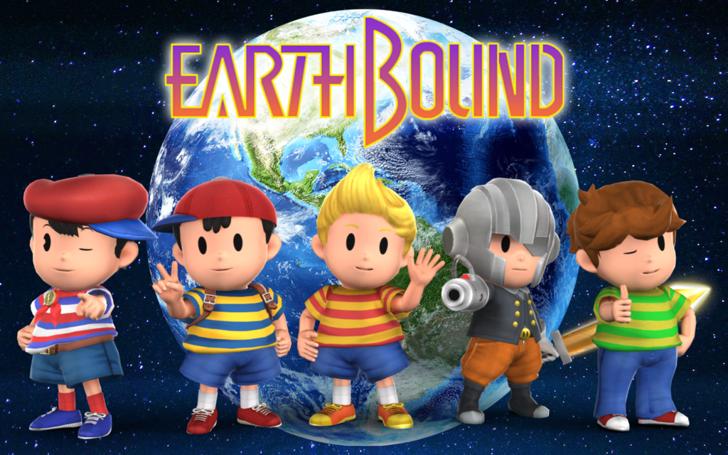 Earthbound игра. Earthbound Wallpaper. Earthbound 4. Earthbound 2.