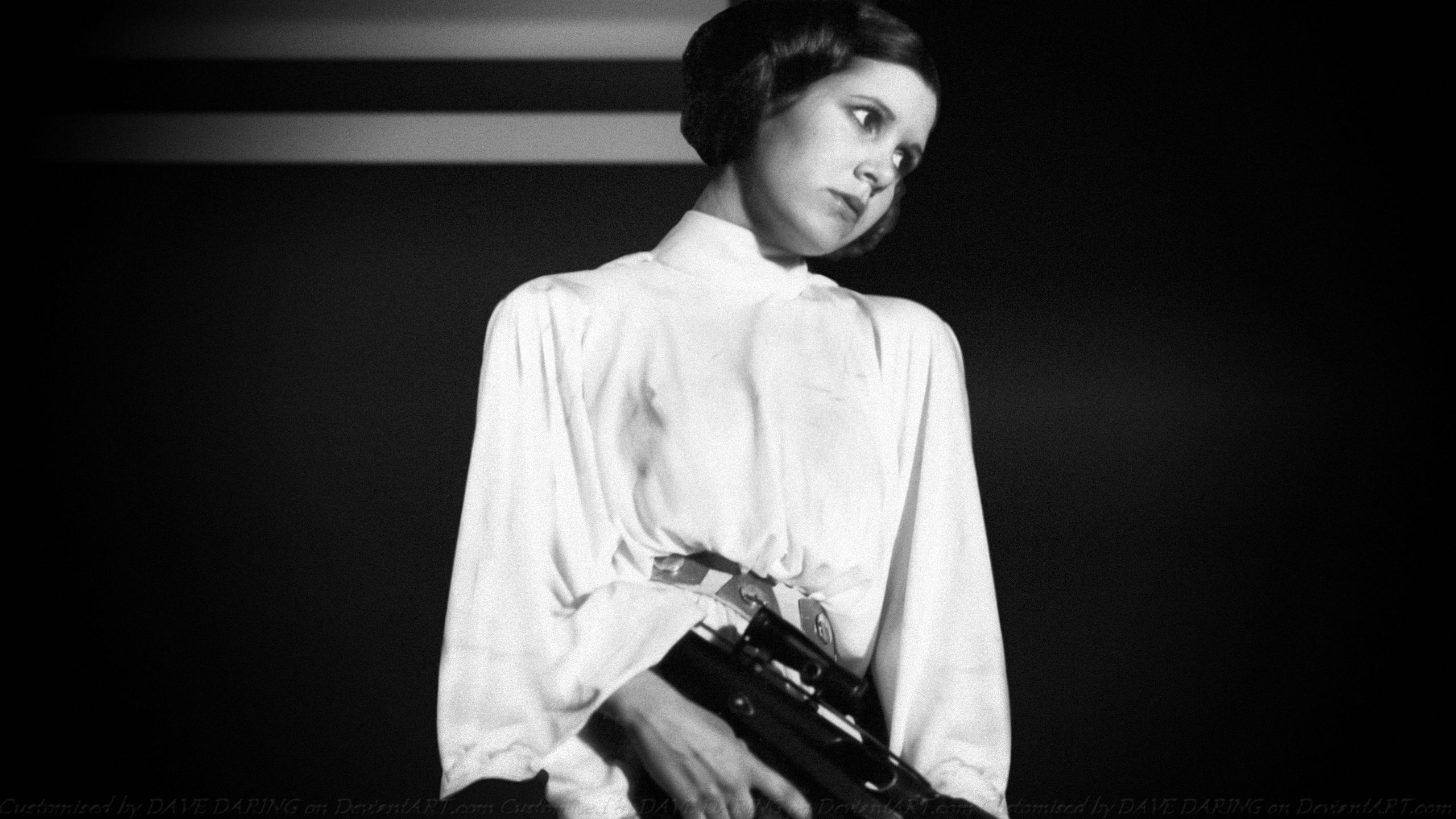 Carrie Fisher Princess Leia XXII by Dave-Daring on DeviantArt