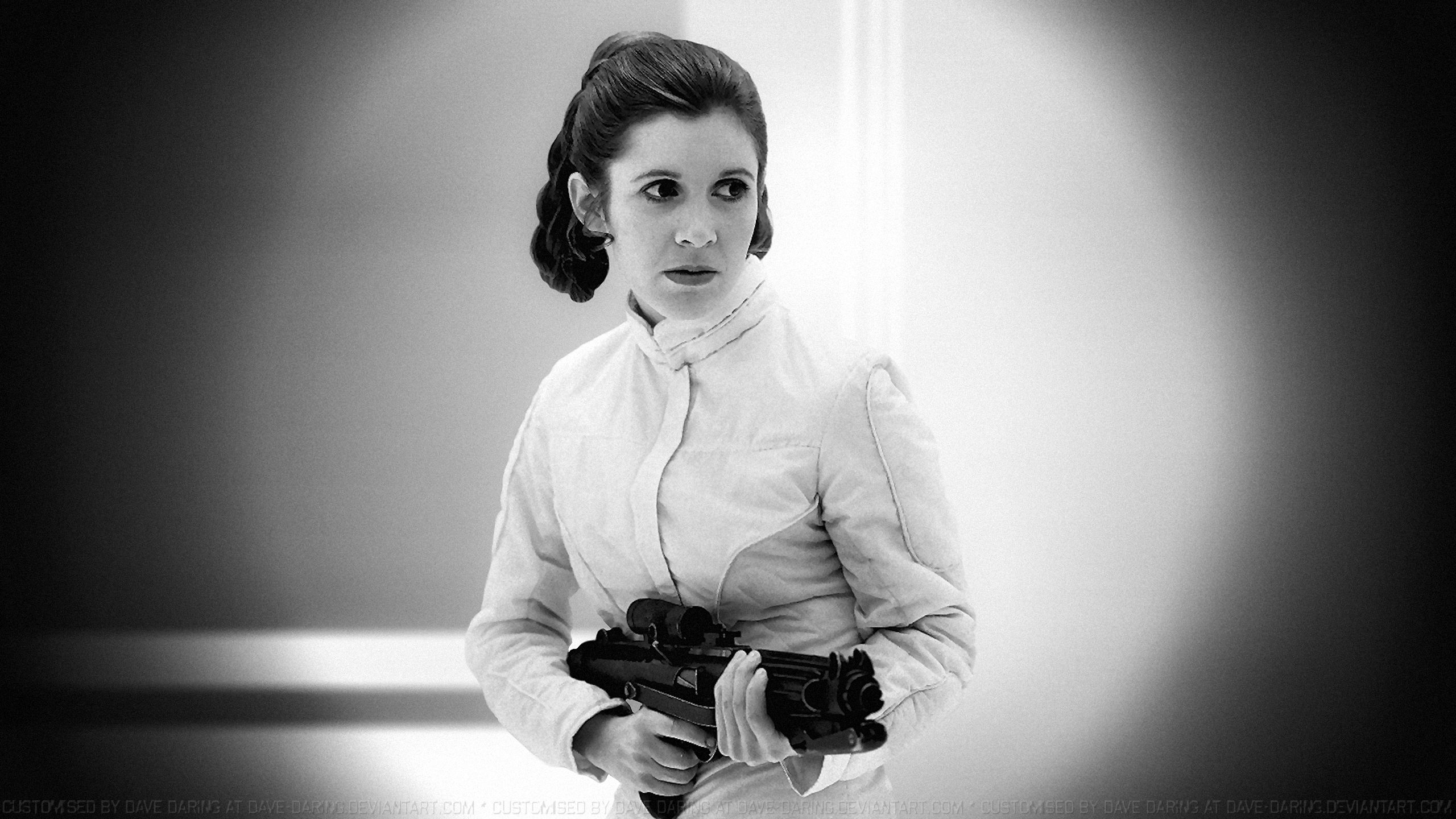Carrie Fisher Princess Leia XVI by Dave Daring on DeviantArt