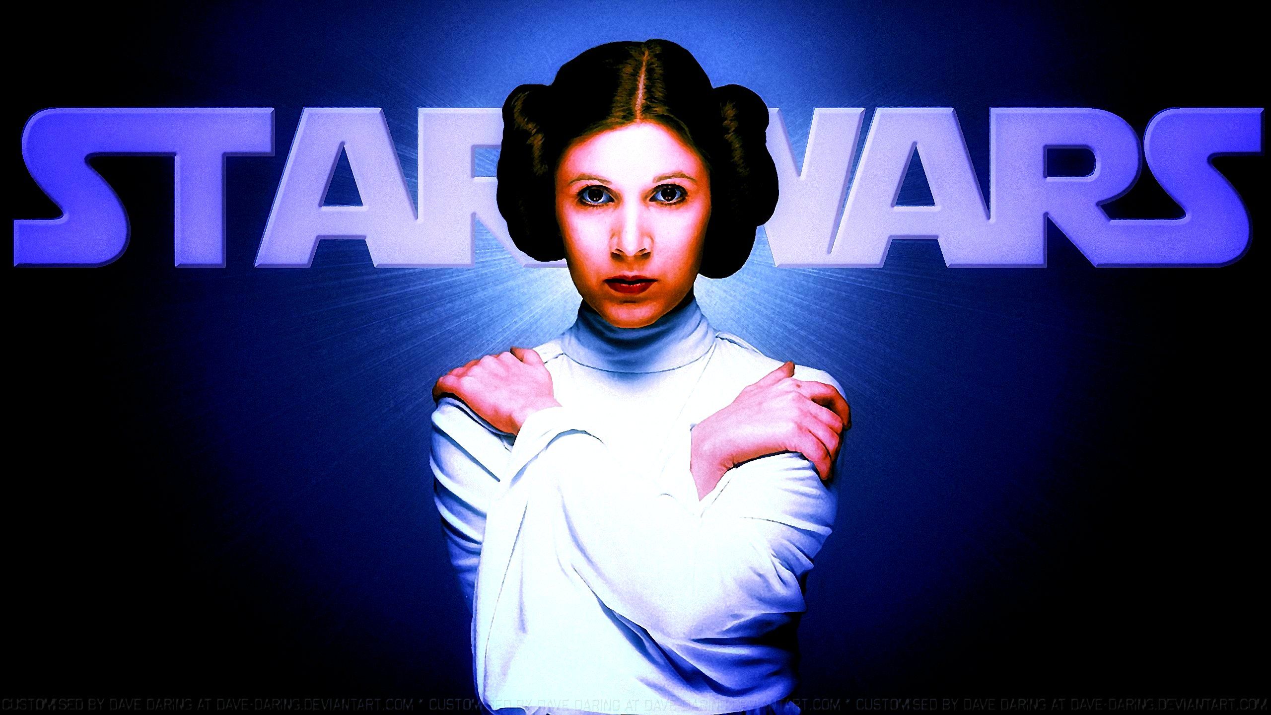 Carrie Fisher Princess Leia XLVIII by Dave-Daring on DeviantArt