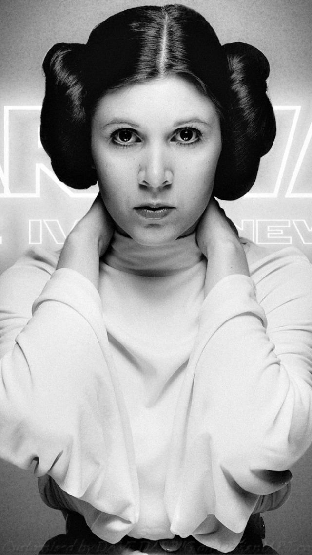 Princess Leia iPhone 5 Wallpaper | ID: 56335