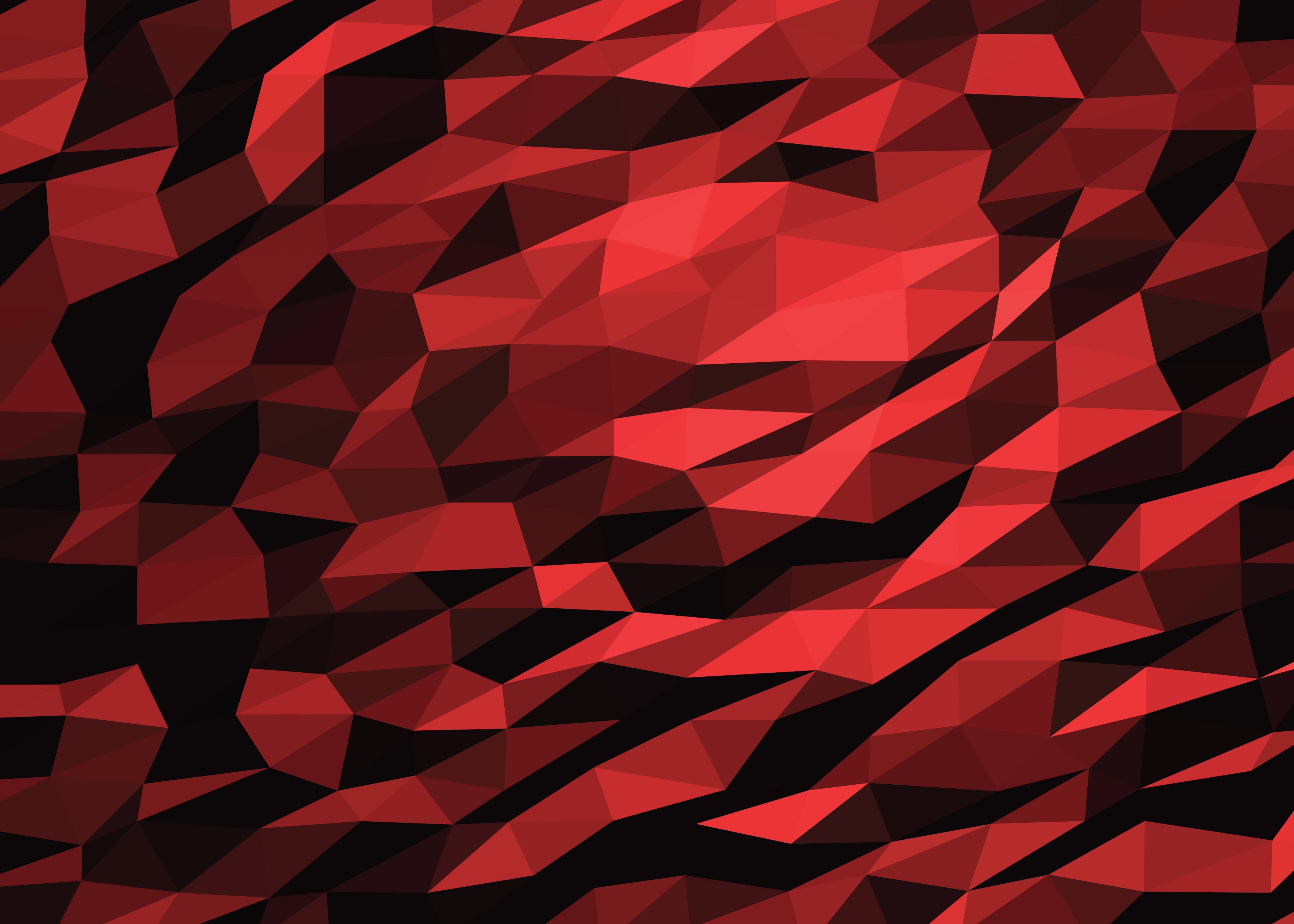 Red Geometric Polygons Wallpaper free desktop backgrounds and ...