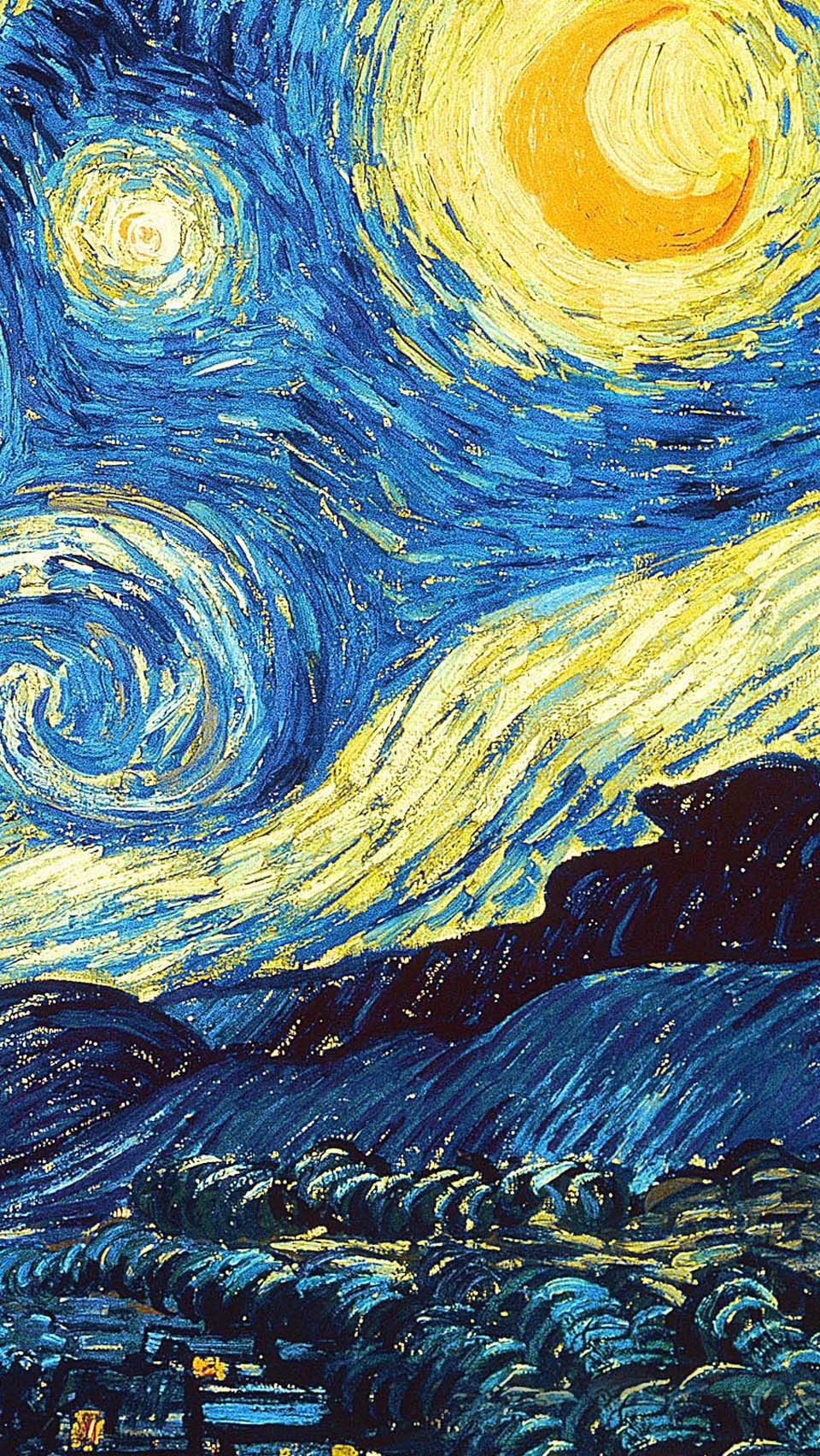 Starry Night Iphone Wallpaper Full HD Backgrounds