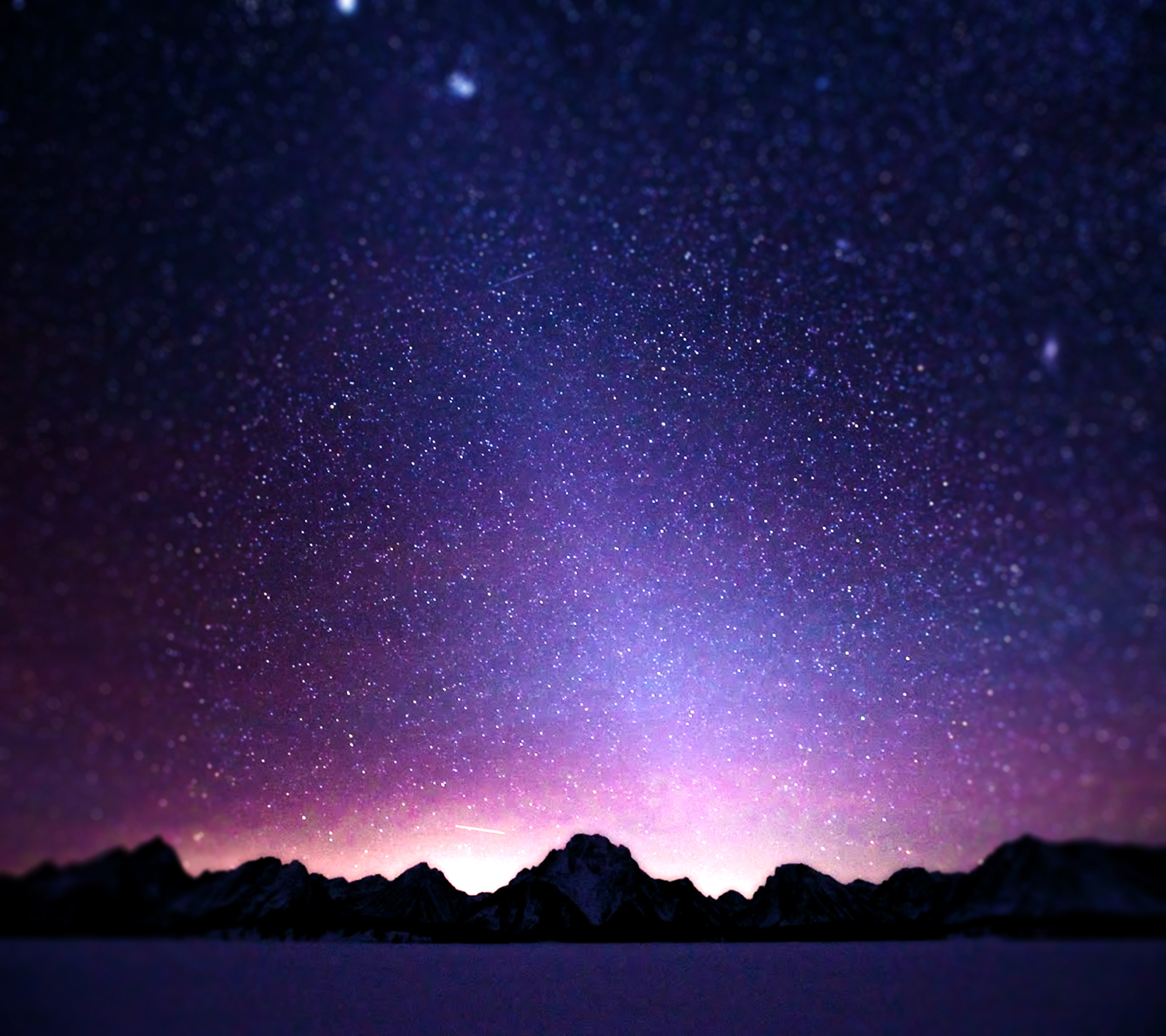 Starry, Night, Nature, Wide, High, Definition, Wallpaper, Download ...