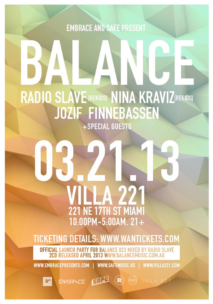 wmc-2013-miami-hd-wallpaper-flyer-Nina Kraviz-Balance-Party-Villa ...
