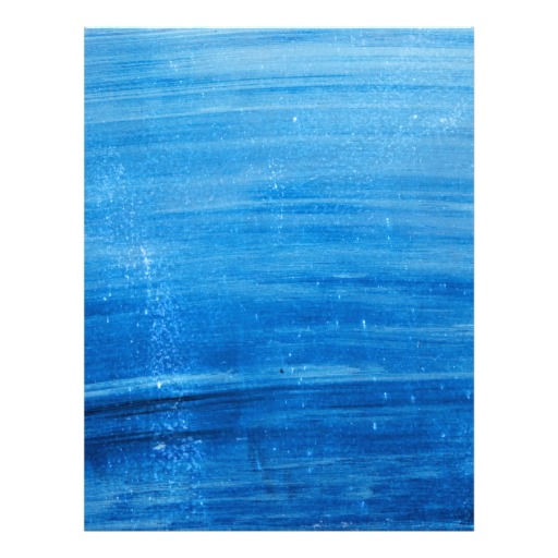 PAINTED BLUE SKY OCEAN BACKGROUNDS WALLPAPER MIXED FLYER | Zazzle