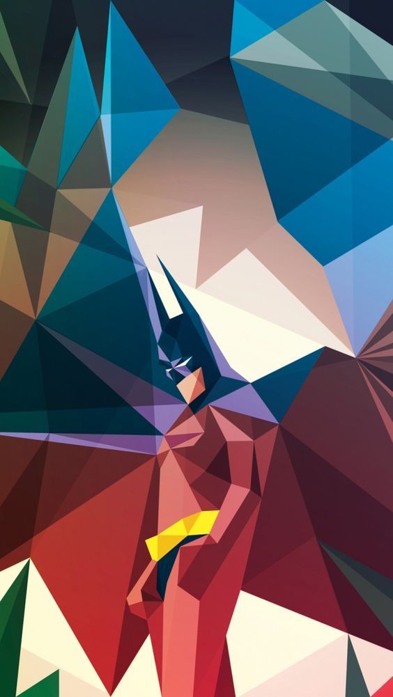 Geometric Batman iPhone Wallpaper | My iPhone | Pinterest | Batman ...