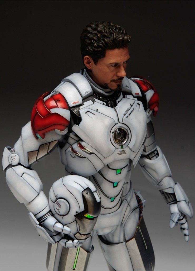 1/6 Iron Man Mark IV (Hot Toys) Custom Paint: Wallpaper Size ...