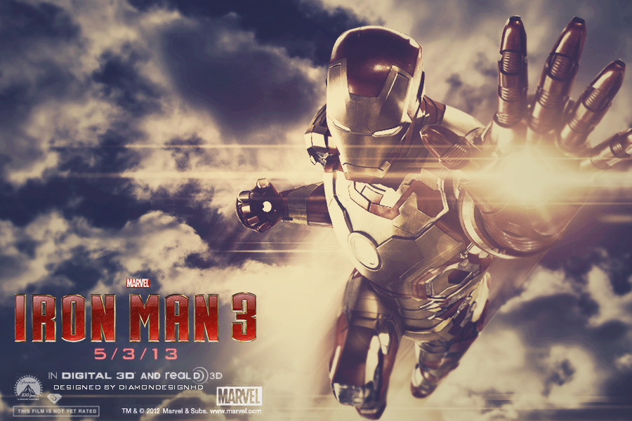 Iron Man 3 Wallpaper by DiamondDesignHD on DeviantArt
