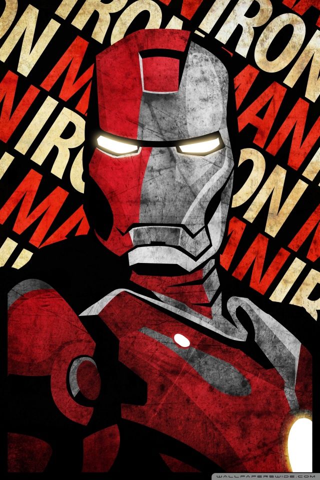 Shepard Fairey Iron Man Poster by IfDeathInspired HD desktop ...