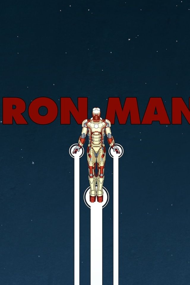 640x960 Iron Man Artwork Iphone 4 wallpaper