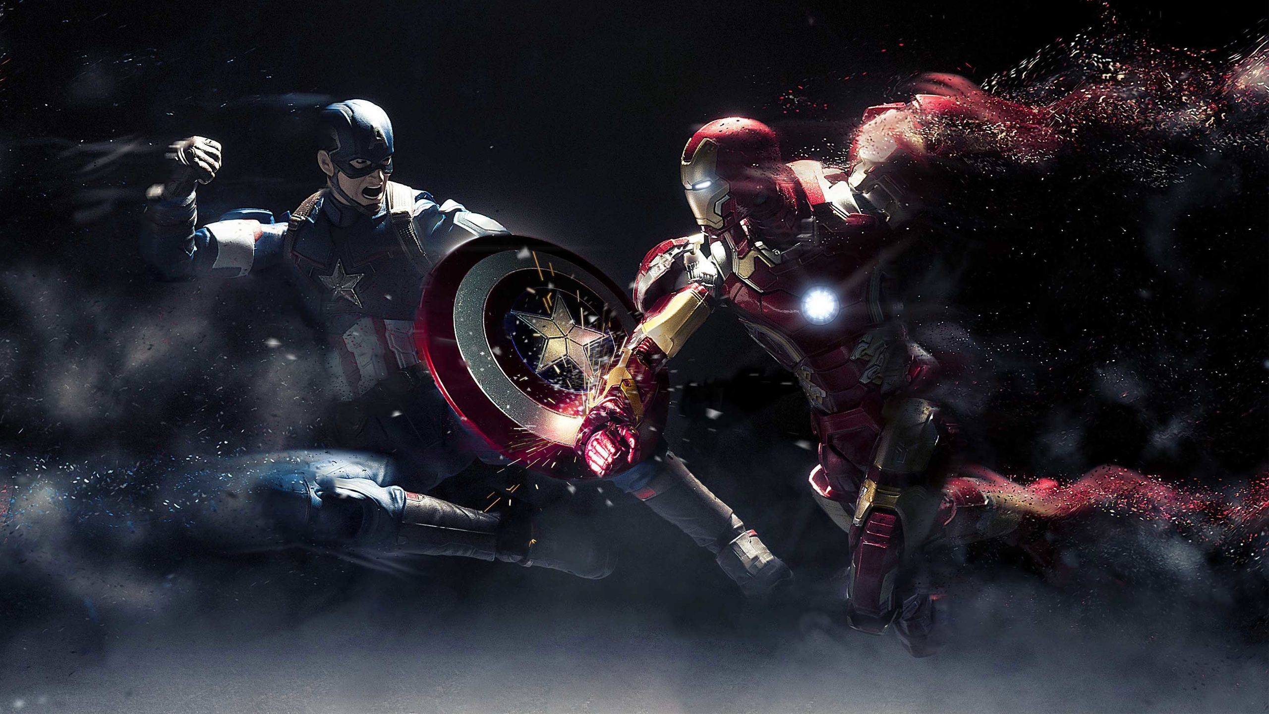 Captain America Vs Iron Man Wallpapers HD Backgrounds