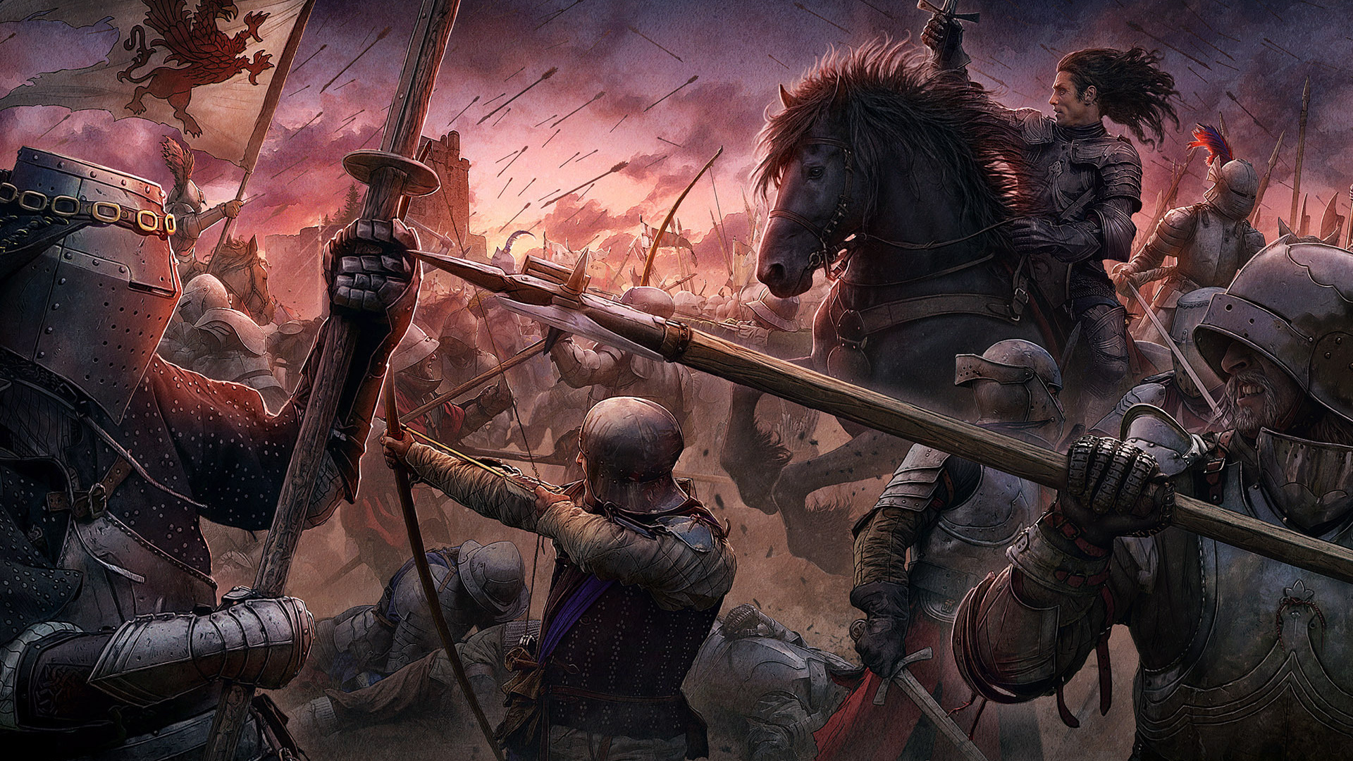 1920x1080 kerem beyit, knights, medieval style, cg wallpapers, the ...