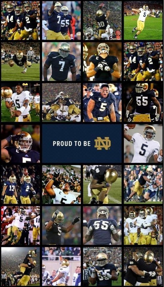 Notre Dame iPhone wallpaper - Proud to be ND. Like the Irish? Be ...