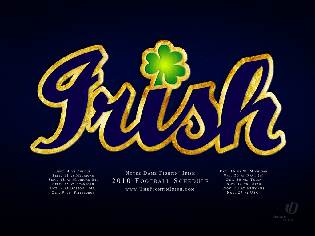 Image Gallery For Computer Fighting Irish Wallpaper Notre Dame ...