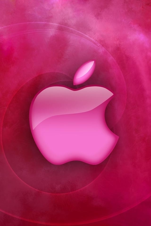 Apple Logo - Pink http://iphonetokok-infinity.hu Iphone 4 4s tok ...
