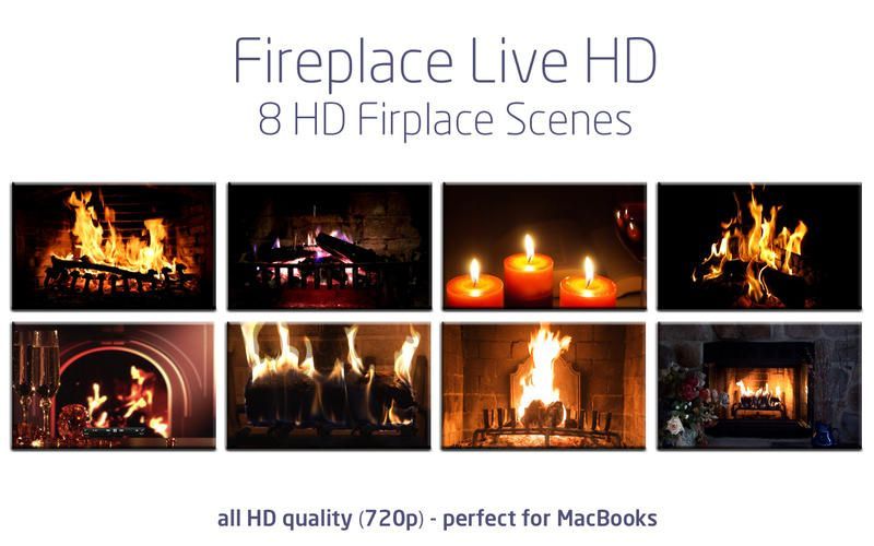 Fireplace live HD free on the Mac App Store