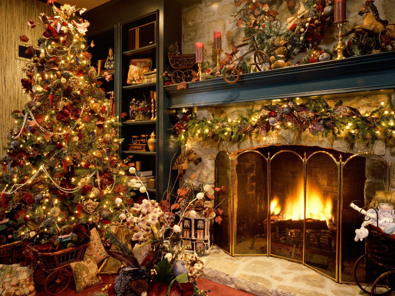 RePin image Real Fire Place Live Wallpaper on Pinterest