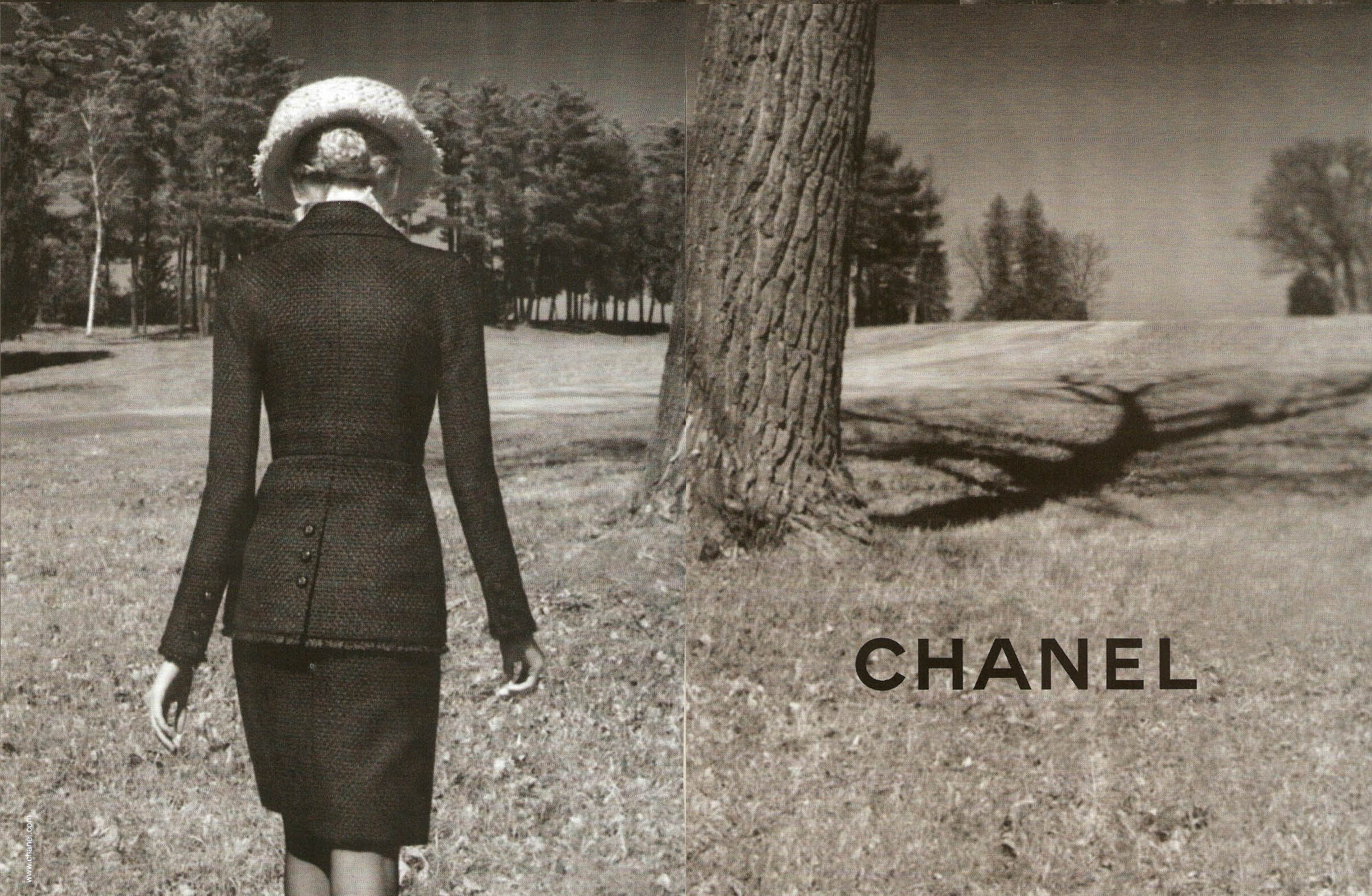 Vintage Chanel Backgrounds With COCO CHANEL W 33666