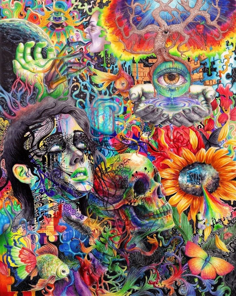 100 Trippy Backgrounds & Psychedelic Wallpapers HD 2016