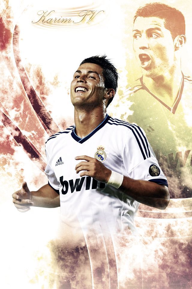 DeviantArt: More Like Cristiano Ronaldo - Iphone Background 2012 ...