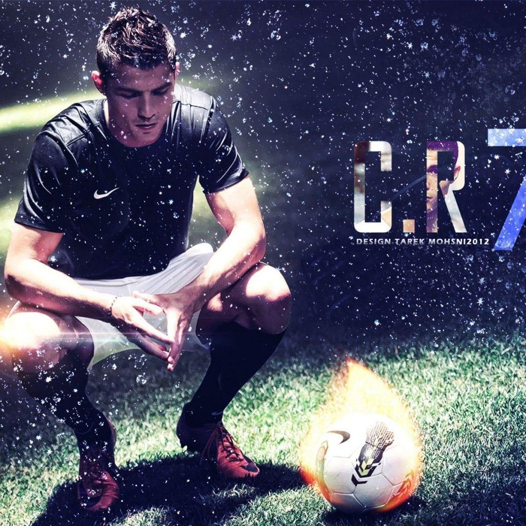 Cristiano Ronaldo Footballer iPad Wallpaper Download iPhone