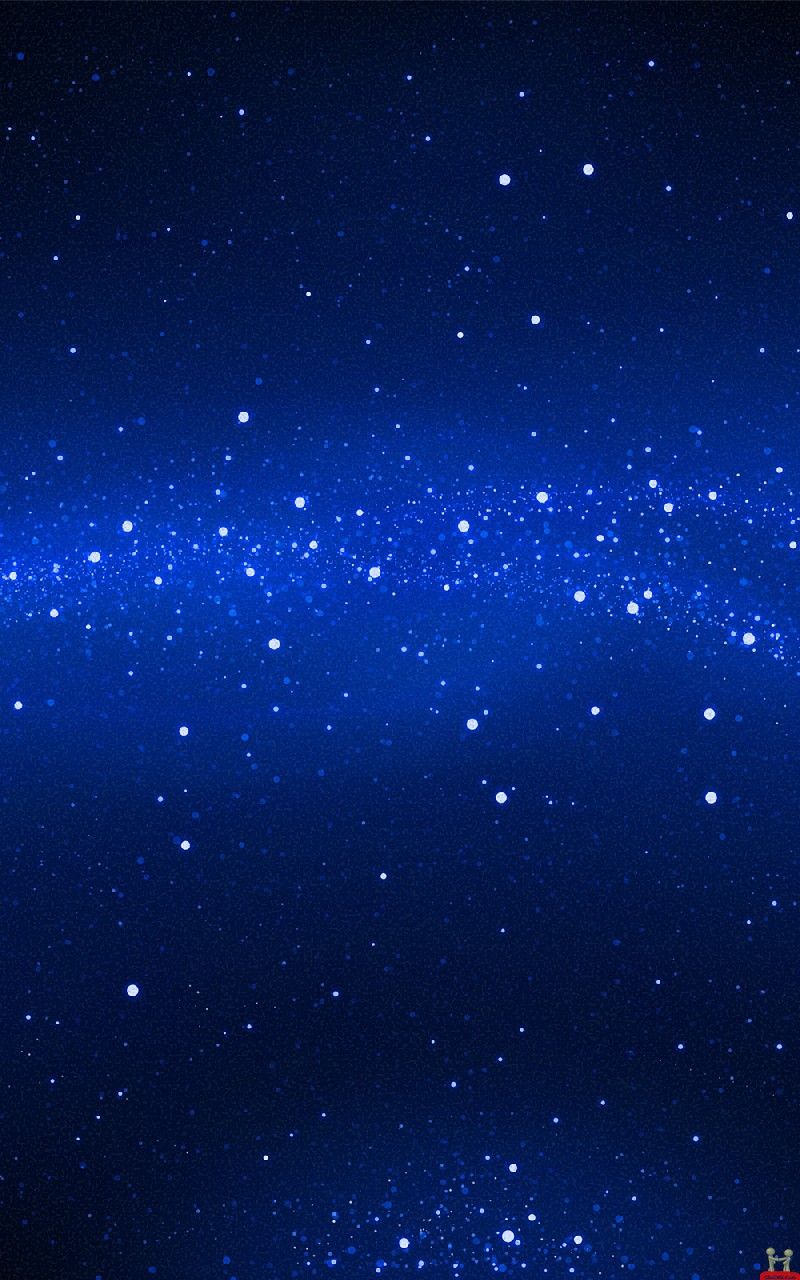 Blue Galaxy Stars Wallpaper - Pics about space