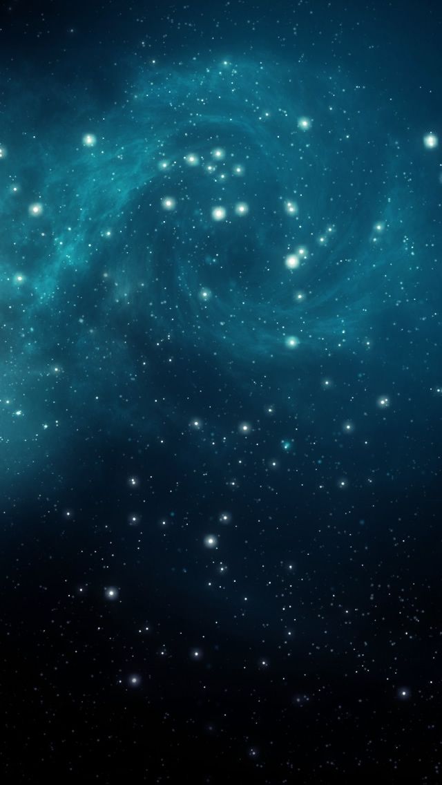 Blue Galaxy 3 Iphone 5s Wallpaper Download Iphone Wallpapers