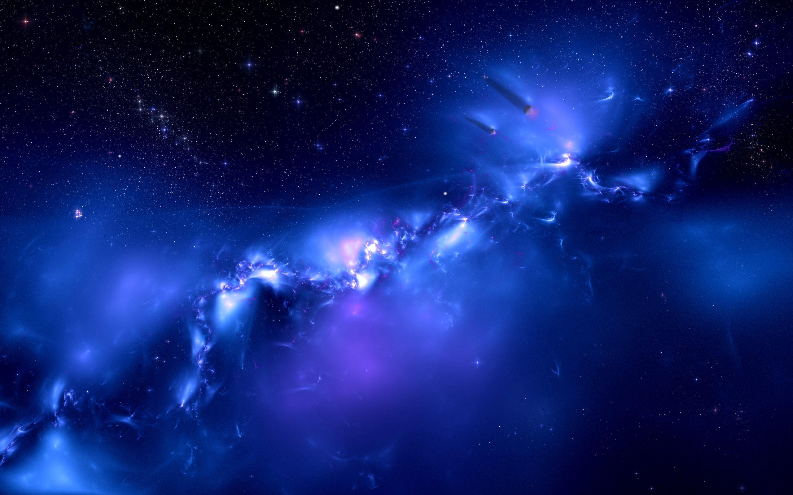 Sci Fi Distant Galaxies Background - Pics about space