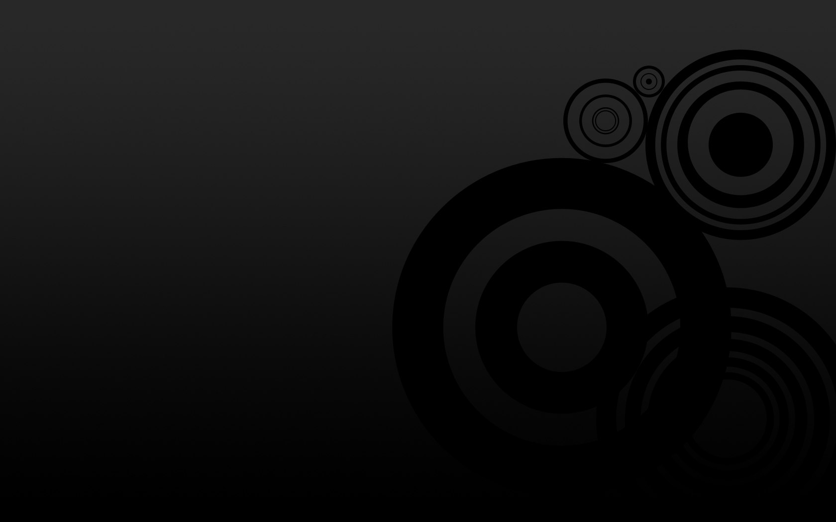 Black wallpaper black circles free icons - (#30656) - High Quality ...