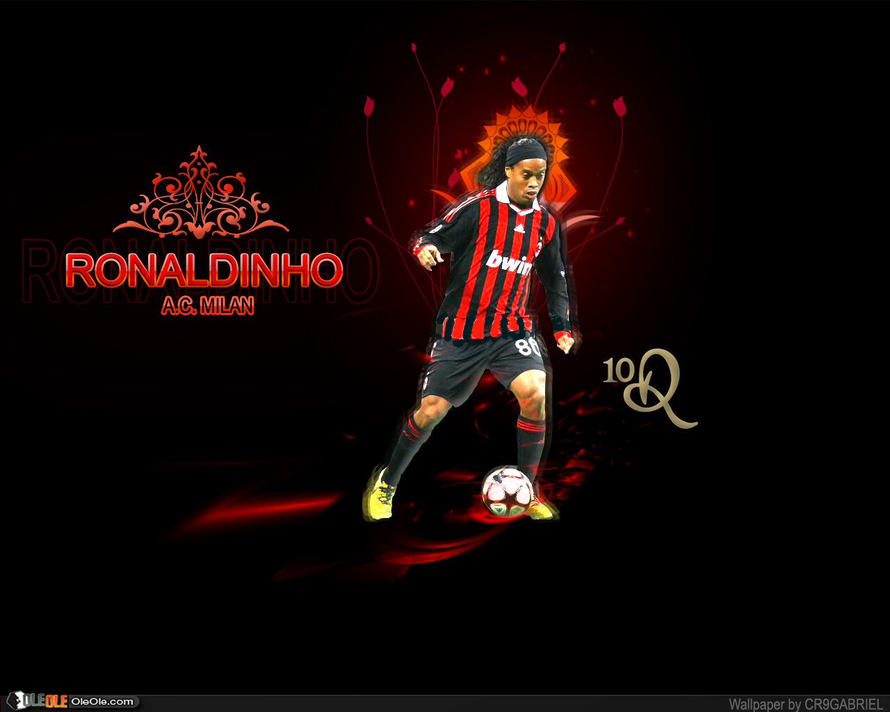 Soccer blog: Ac milan Ronaldinho Wallpaper