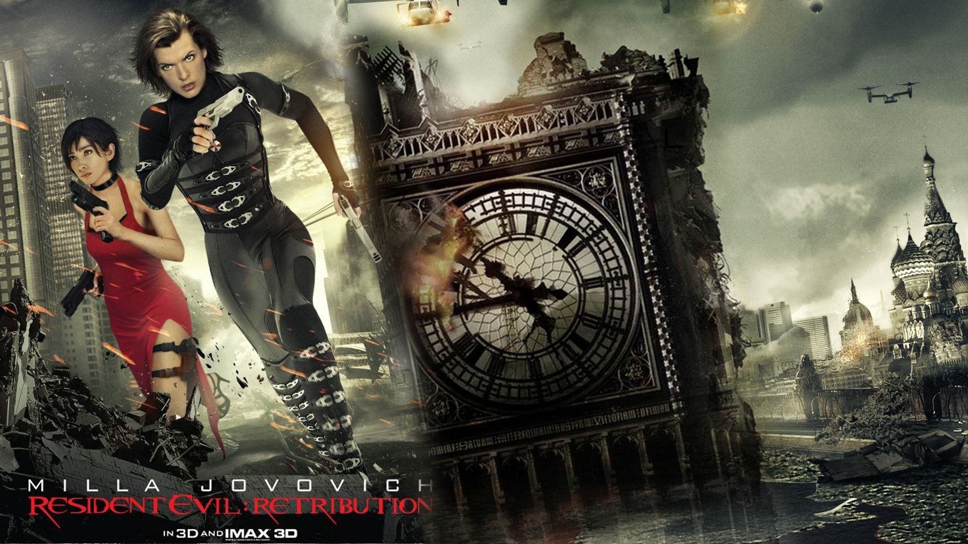 Resident Evil Wallpaper | Resident Evil: Retribution (2012) HD ...