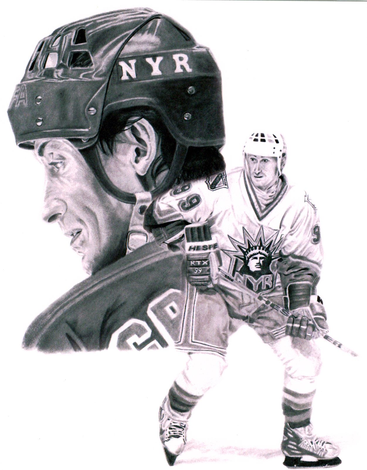 Wayne Gretzky by ScottyDal on DeviantArt