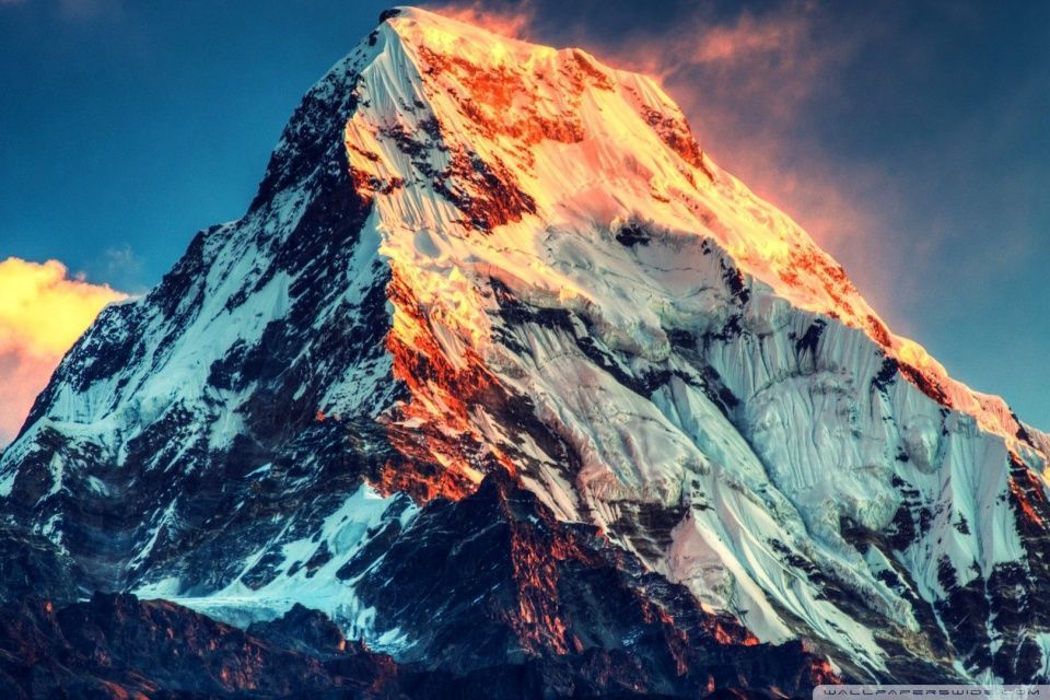 Mount Everest HD desktop wallpaper Widescreen High Definition