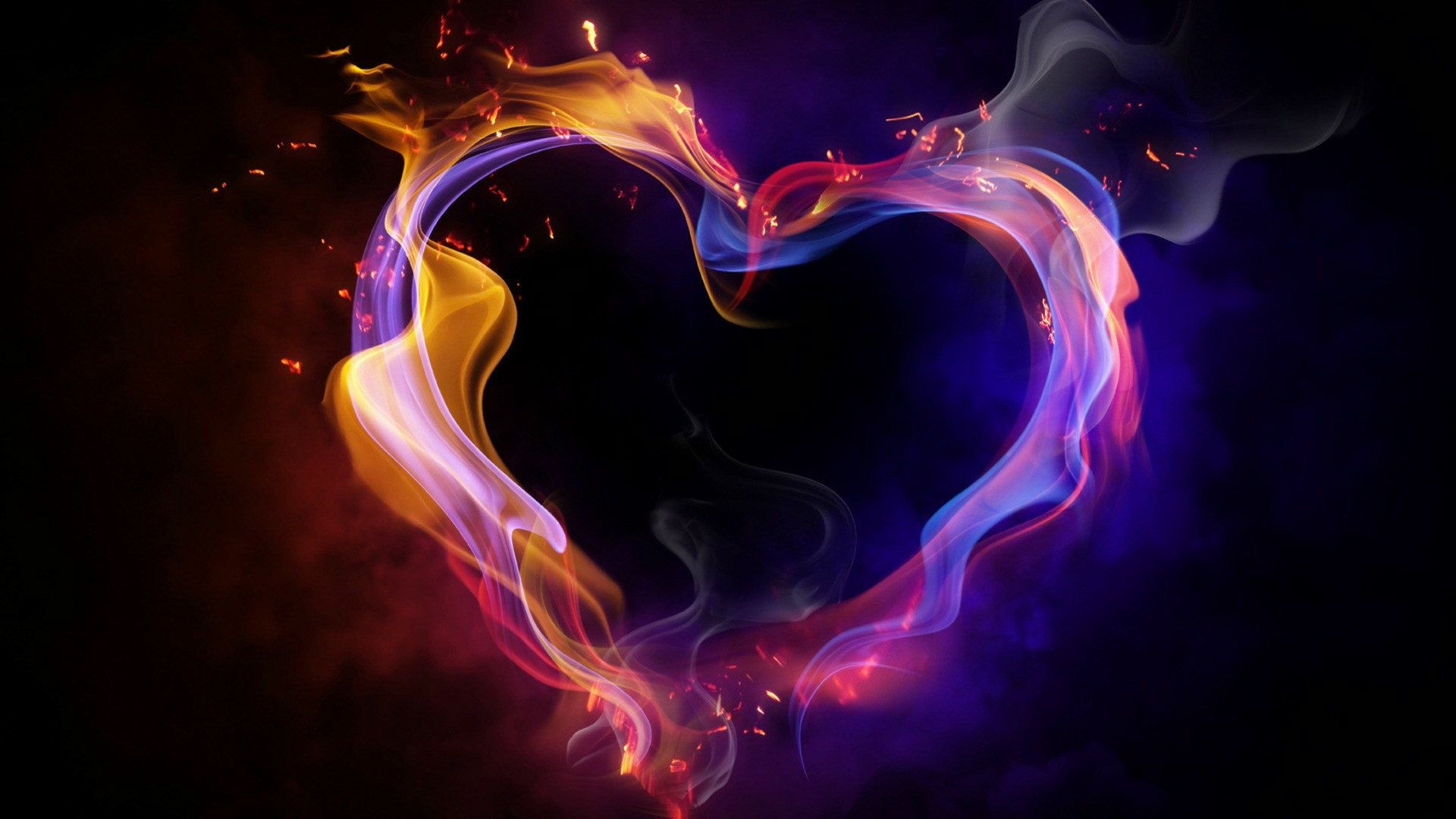 Awesome Heart Background wallpaper | 1920x1080 | #8136