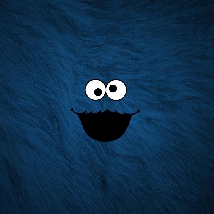 Cute lock screen! Say hello to Cookie Monster every time you go on ...