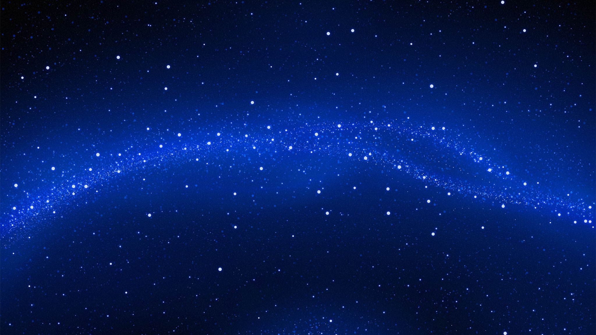 Download Wallpaper 2048x1152 Space, Stars, Blue background HD HD ...