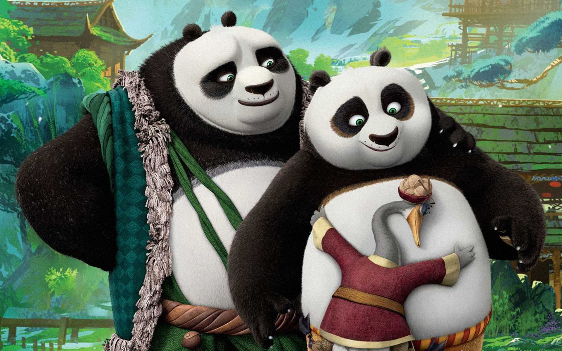 Kung Fu Panda 3 Po's Dads Wallpapers | HD Wallpapers