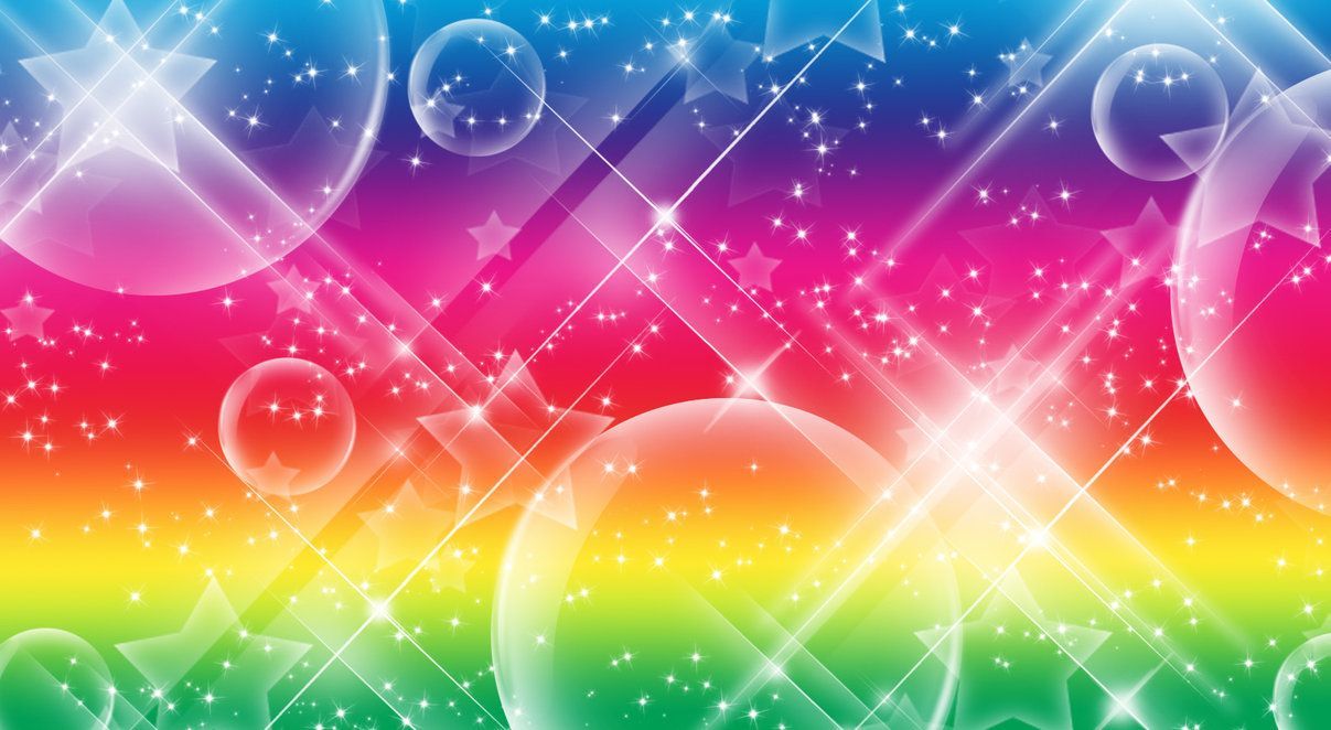 Rainbow SparkleStar Background by Magical-Mama on DeviantArt