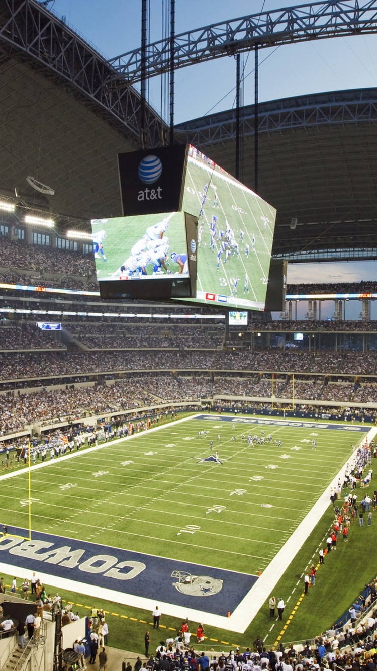 Dallas Cowboys Stadium iPhone 6 Wallpaper / iPod Wallpaper HD ...