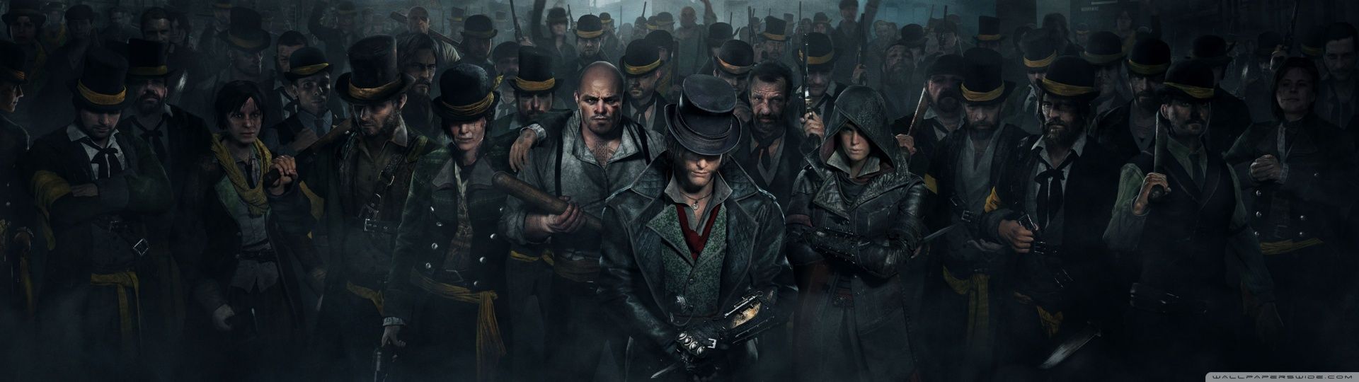 Assassins Creed Syndicate Gang 2015 video game HD desktop