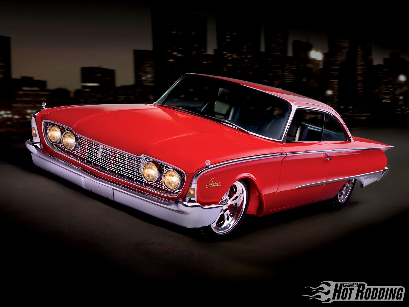 1960 Ford Starliner luxury classic hot rod lowrider wallpaper ...