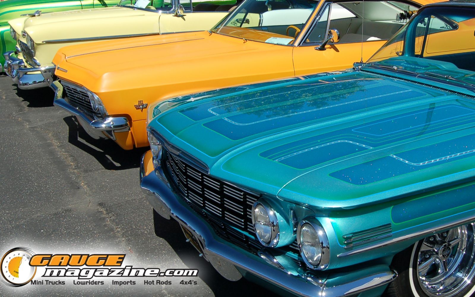 Gauge Magazine | Lowrider Wallpaper from Relaxin in So Cal 2011