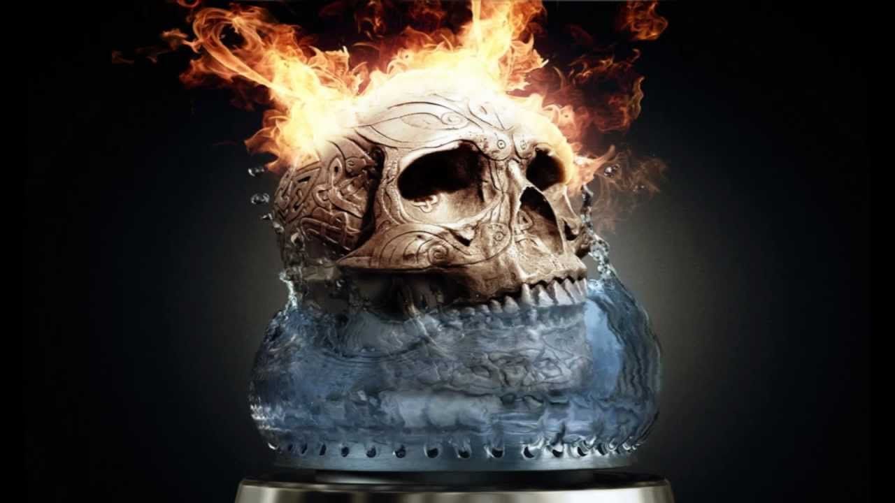 Fire Skull Animated Wallpaper http / / www.desktopanimated.com - YouTube
