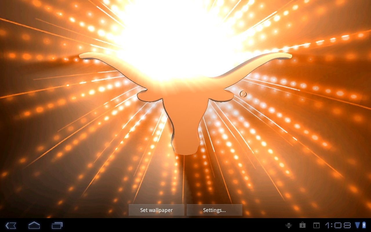 Texas Longhorns LWPs & Tone - Android Apps and Tests - AndroidPIT